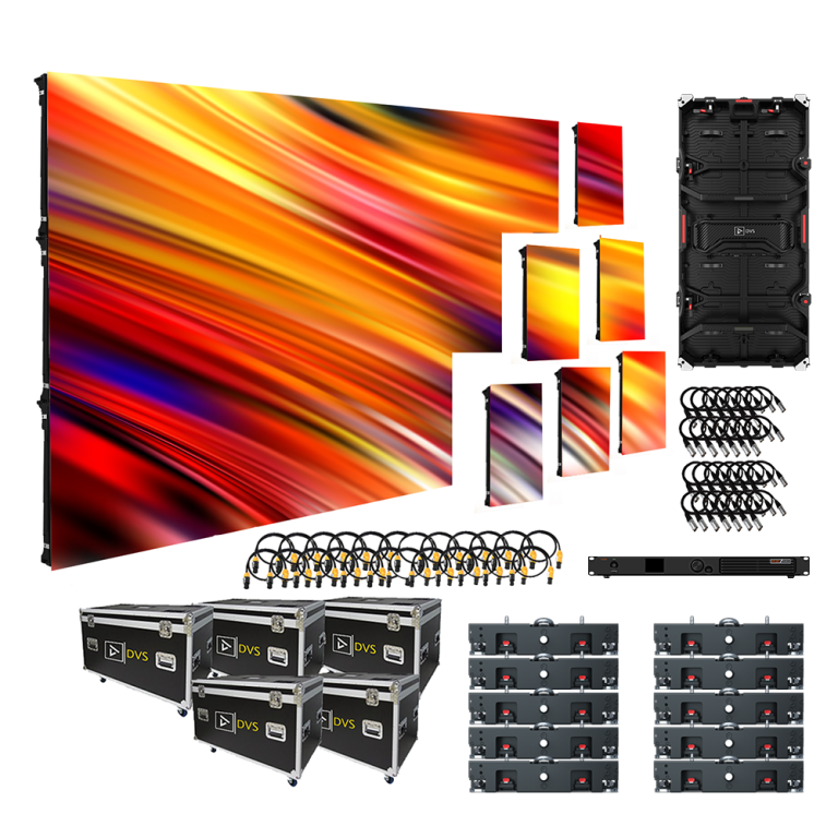 16x10-Ft 2.9mm Indoor LED Video Wall Package - DVS LED