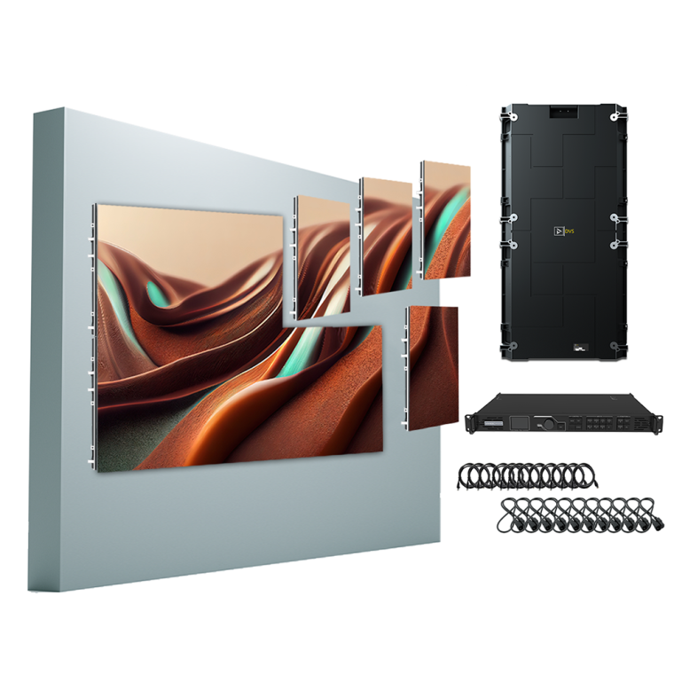 12x7-FT 2.6mm Wall Mount LED Video Wall Package - DVS LED